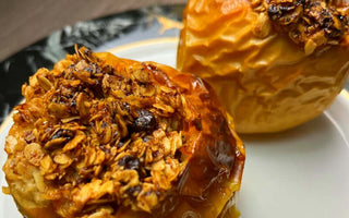 Baked Cinnamon Apples With Oats - HYSA KITCHEN