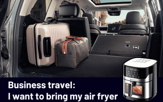 Traveling on Business: How Can I Bring Along an Air Fryer?