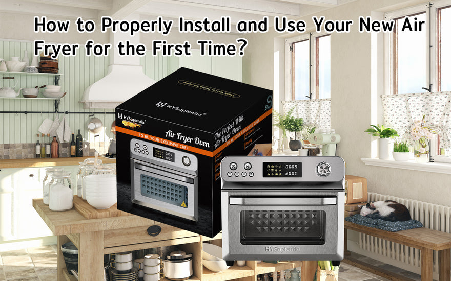 How to Properly Install and Use Your New Air Fryer for the First Time