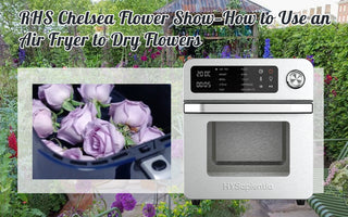 RHS Chelsea Flower Show—How to Use an Air Fryer to Dry Flowers