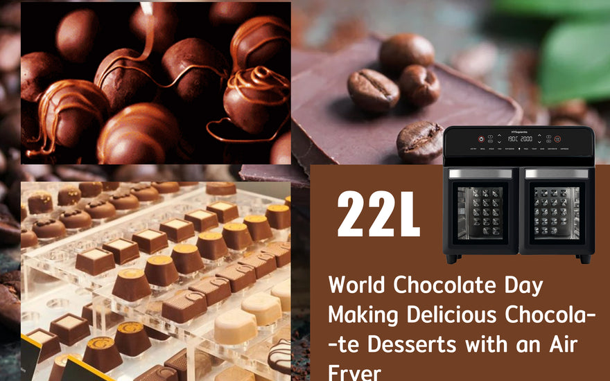 World Chocolate Day - Making Delicious Chocolate Desserts with an Air Fryer (Part 1)