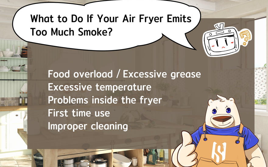 What to Do If Your Air Fryer Emits Too Much Smoke?