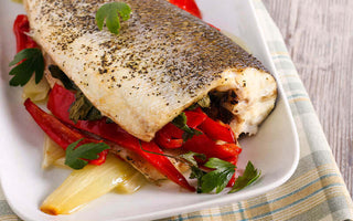 Air Fryer Oven Roast Sea Bass By HYSA KITCHEN
