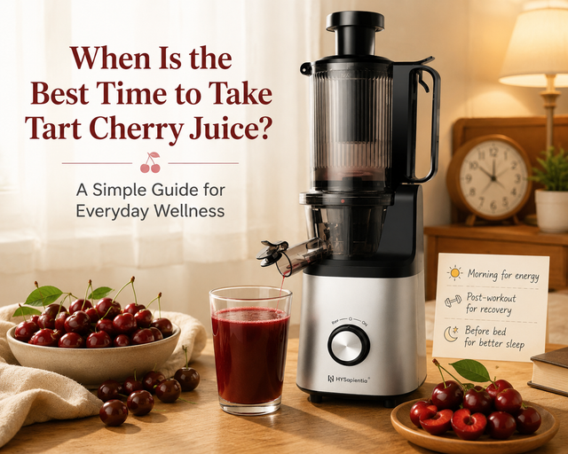 When Is the Best Time to Take Tart Cherry Juice? A Simple Guide for Everyday Wellness