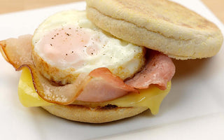 Easy Breakfast English Muffin Recipe - HYSA KITCHEN