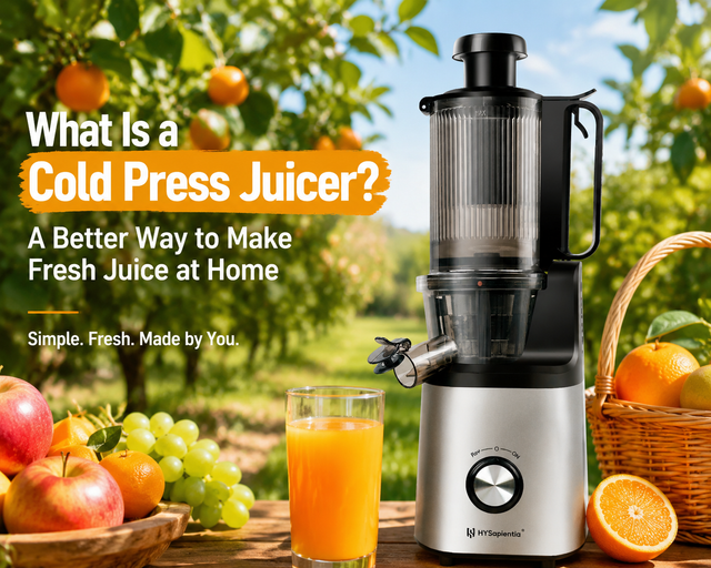 What Is a Cold Press Juicer? A Better Way to Make Fresh Juice at Home