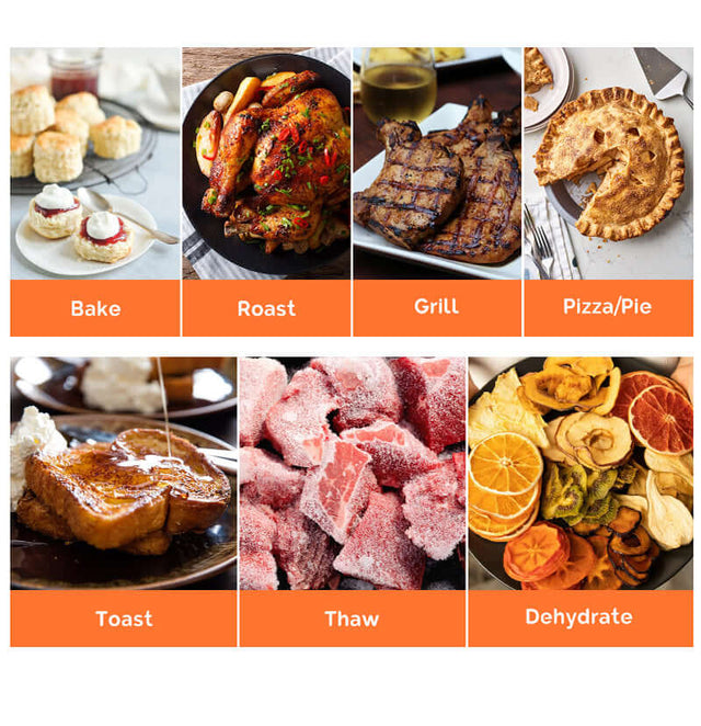 Introduction to Ten Cooking Modes of the HYSapientia Air Fryer Oven