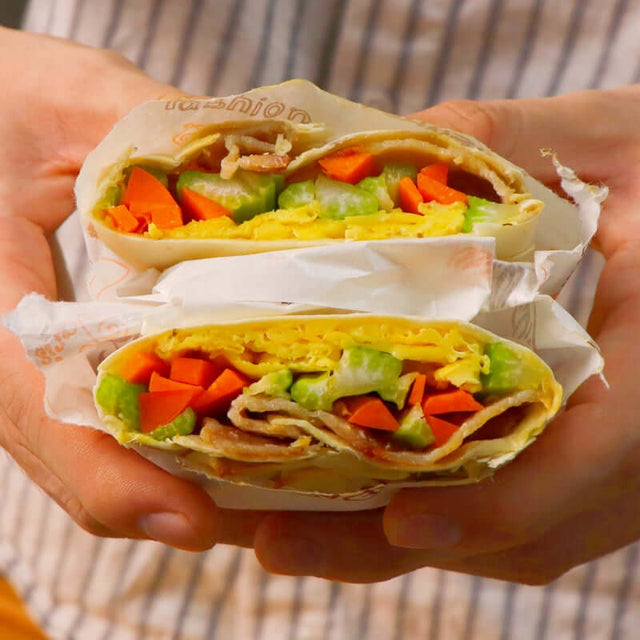Easy Breakfast Burrito - HYSA KITCHEN
