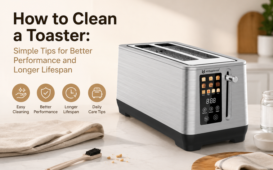 How to Clean a Toaster: Simple Tips for Better Performance and Longer Lifespan