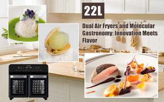 Dual Air Fryers and Molecular Gastronomy: Innovation Meets Flavor