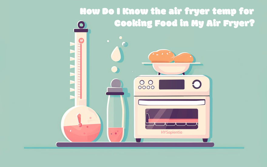 How Do I Know the air fryer temp for Cooking Food in My Air Fryer?