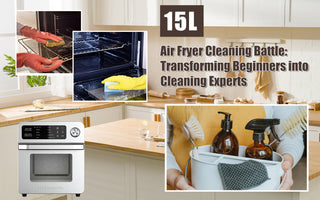 Air Fryer Cleaning Battle: Transforming Beginners into Cleaning Experts