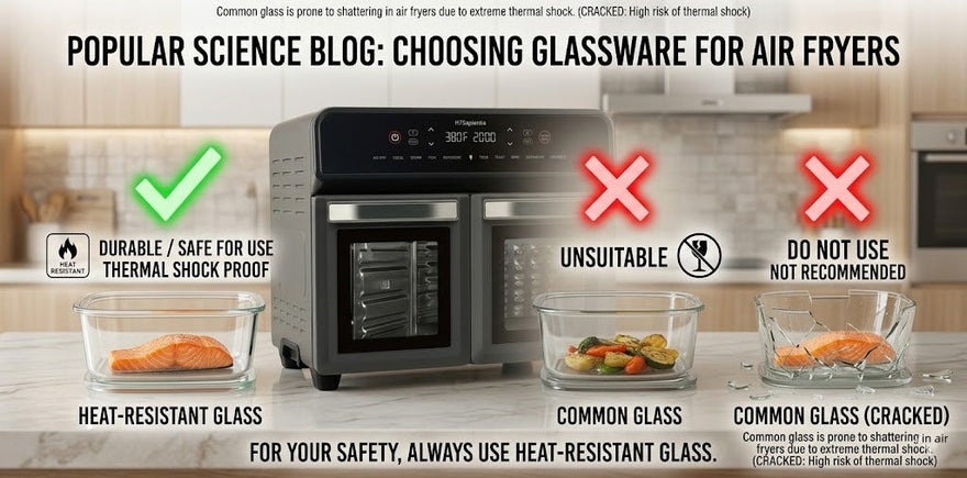 Can You Put Glass in an Air Fryer Oven?