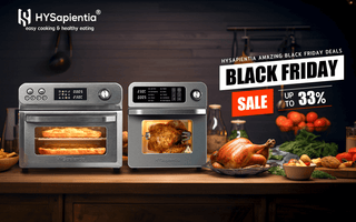 Black Friday Extravaganza – HYSapientia Air Fryer Ovens at Up to 30% Off Await You!