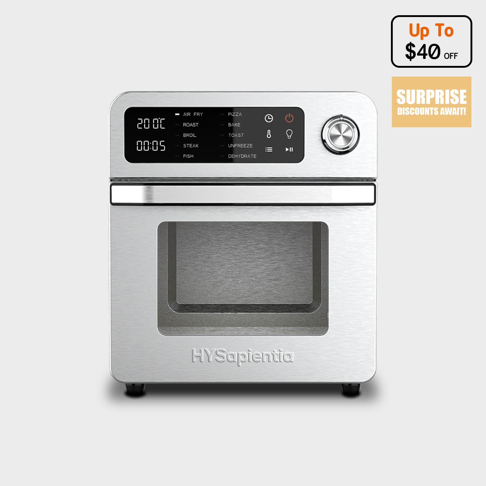 HYSapientia 15L Large Digital Air Fryer Oven