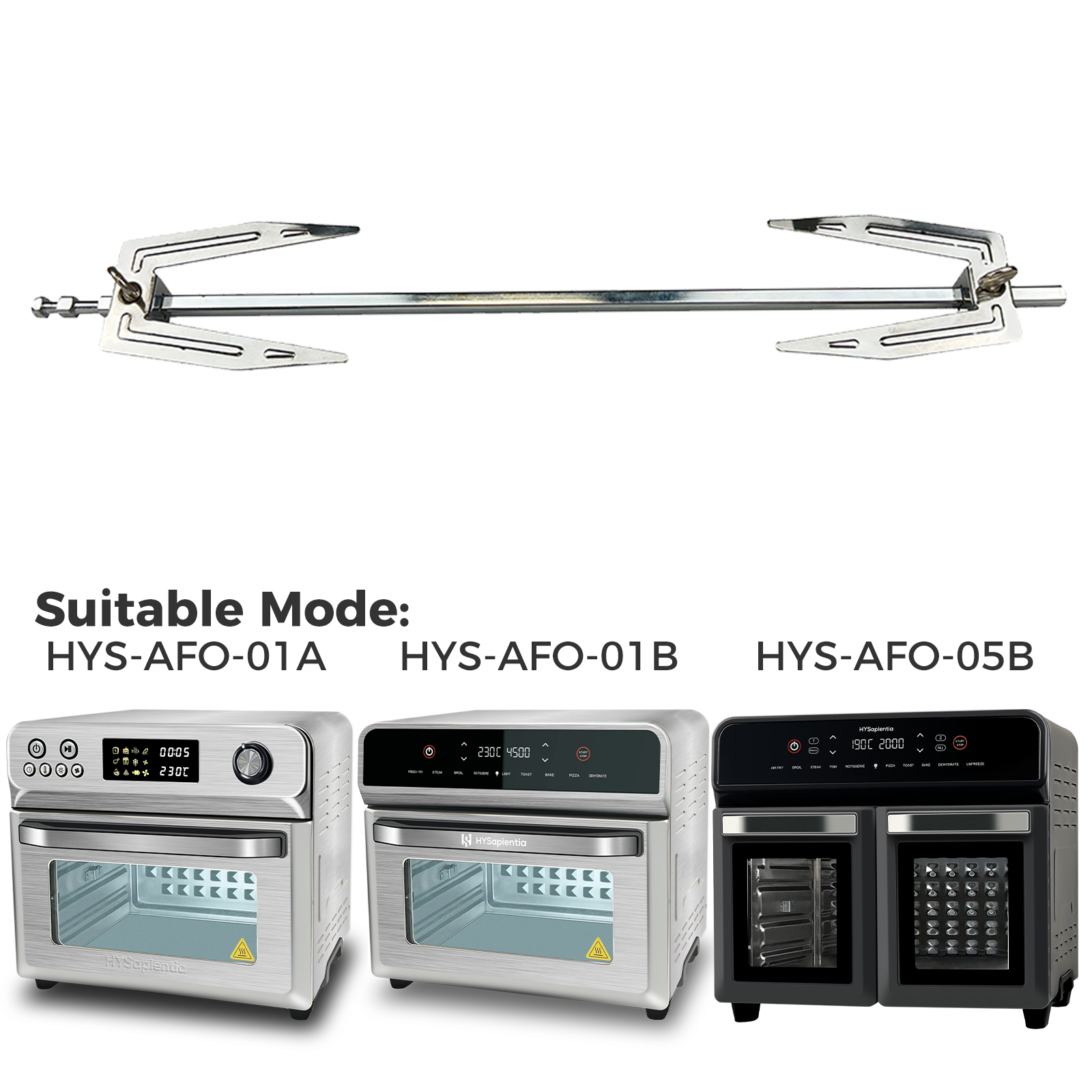 HYSapientia 24L Air Fryer Oven Accessories Rotisserie Rack