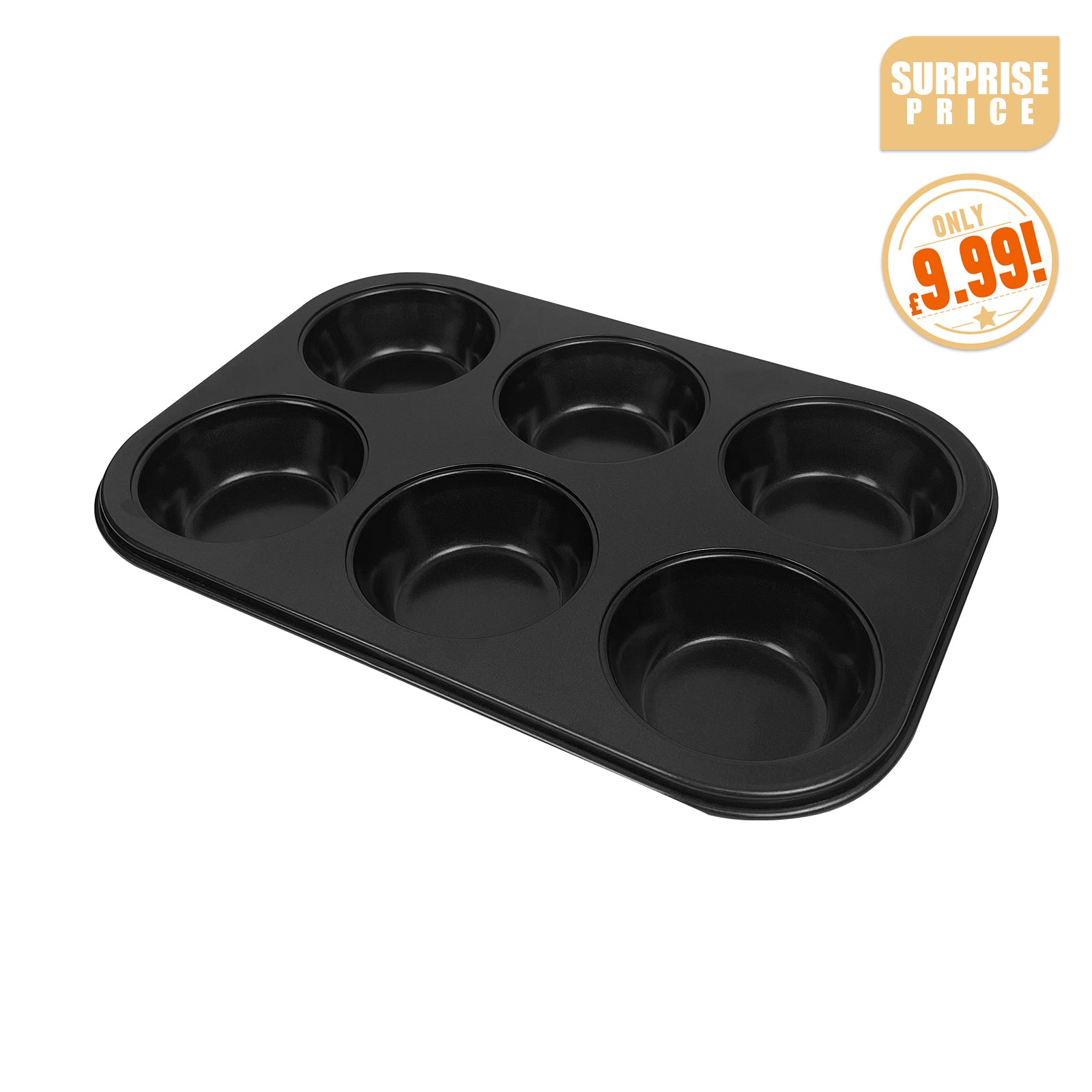 HYSapientia 6 Cup Muffin Yorkshire Pudding Tray